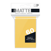 ULTRA PRO - Micas Pro-Matte Small Deck Protector Amarillo c/60 - Gamesmart